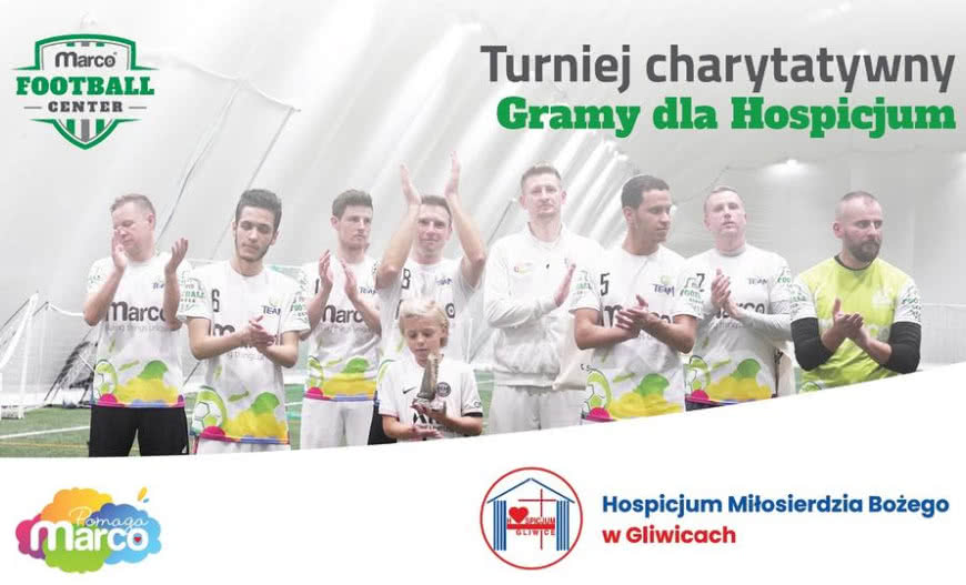 Kibicujmy drużynie ISOVER na turnieju "Gramy dla Hospicjum"!