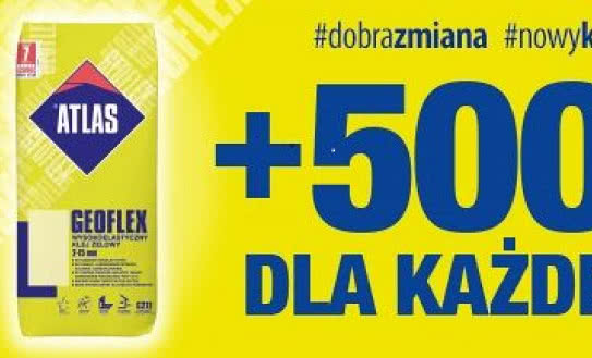 Czy odebrałeś już swoje +500 (punktów) od ATLAS?